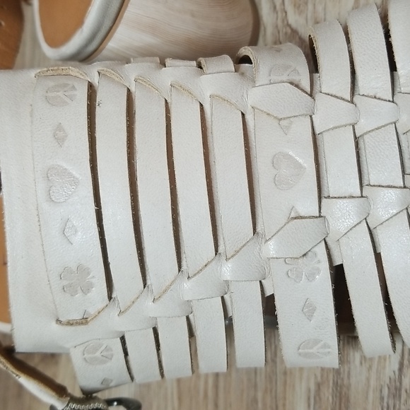 Lucky Brand Natissha Slingback Open Toe Low Tan Block Heel Shoes Size 7 - Picture 13 of 13